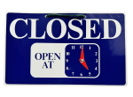 Open/Closed Hanging Door Sign Card - Image 2