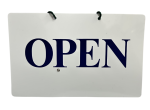 Open/Closed Hanging Door Sign Card