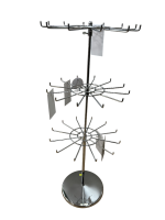 3-Tier Rotating Display Hook Stand - Image 2