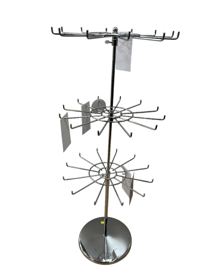 3-Tier Rotating Display Hook Stand - Image 2