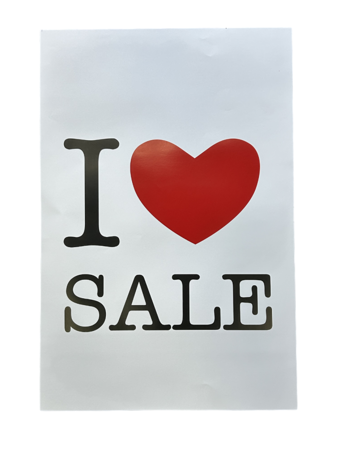 IMG_2780-Photoroom I LOVE SALE - Poster 30"x20" - Image 1