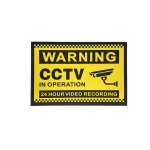 WARNING CCTV - Sign 12" x 8"