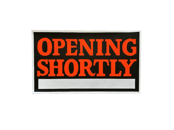 IMG_2840-Photoroom Opening Shortly - Banner 30" x 17" - Image 1