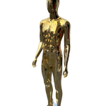 Gold Male Full Body Mannequin