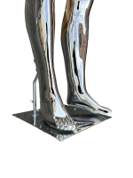 Chrome Male Full Body Mannequin - Image 2