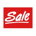 Red Sale Banner – 74cm x 48cm