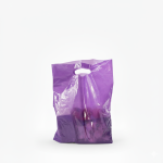 Purple Patch Handle Carrier Bags
