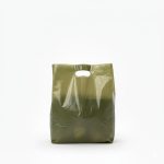 Green Patch Handle Carrier Bags