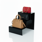 3 Step Black Acrylic Display Stand - Image 2