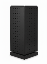 Pegboard Rotating Metal Display Stand with 20 Hooks