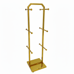 Gold Metal Handbag Display Stand