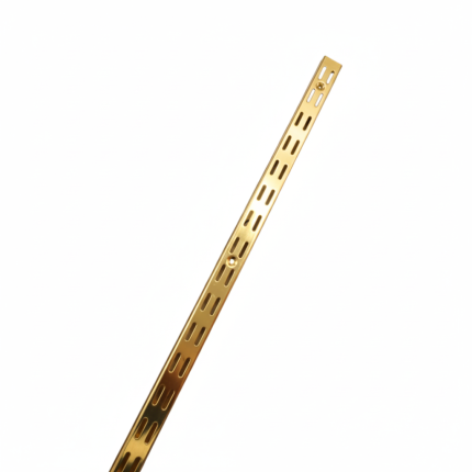 Gold Twin Slot Wall Upright