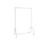 3ft White Clothes Rail