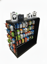 Black Slatwall Gondola Display Unit - Image 4