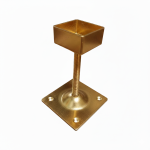 Twin Slot Floor Gold Socket Adjustable