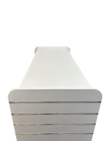 White Slatwall Gondola Display Unit - Image 2