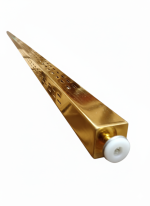 Twin Slot Square Gold Column - 8ft - Image 3