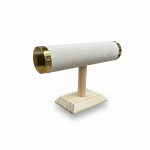 Cream Velvet Finished Bangle Stand