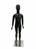 Black Child Mannequin - Age 4-5 Height: 1100mm