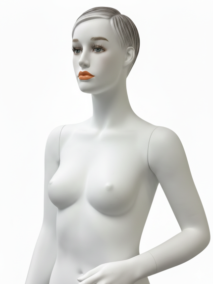 Realistic Lady Face Mannequin