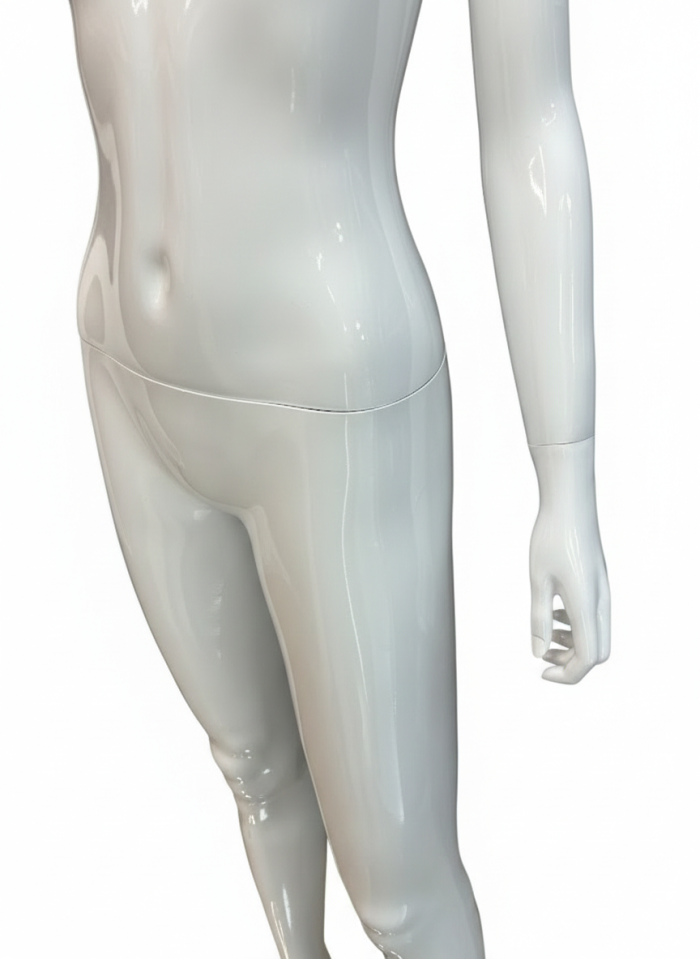 White Female Full Body Mannequin - Straight Arms - Image 6