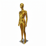 Luxury Gold Female Mannequin - Bend Arm - Image 3