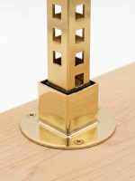 Twin Slot Floor Gold Socket - Image 2