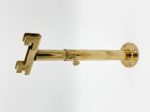 Twin Slot Wall Fixing Gold Bracket Adjustable - Pair - Image 3