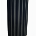 Portable Gold Rail Fitting Room - Black Curtain