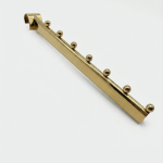 Gold Sloping Arm – Back Bar Display Fitting with Ball Stops