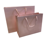 Baby Pink Paper Gift Bags