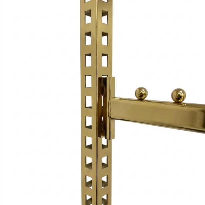 Gold 7 Ball Straight Arm – Twin Slot Display Arm - Image 2