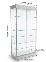 Glass Display Cabinet - Image 3