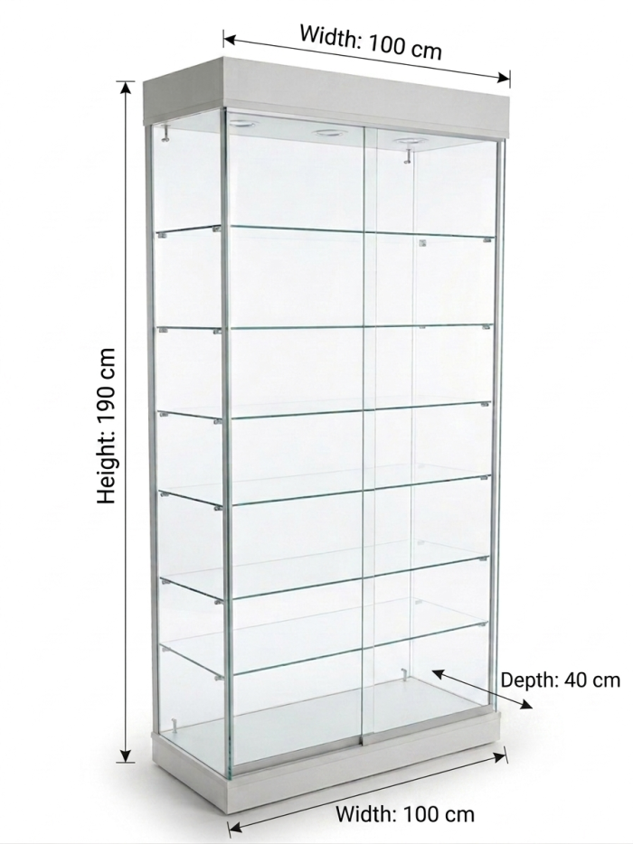 Glass Display Cabinet - Image 3