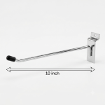 Slatwall Single Prong Hook - 10"