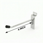 Slatwall Single Prong Hook - 4"