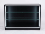 4Ft Black Wooden Shop Display Counter - Image 4