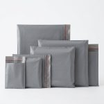 10" x 14" Grey Mailing Bags – Strong Self Seal Postage Bag