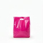 Hot Pink Patch Handle Carrier Bags – 500pcs Retail Pack