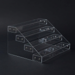 4 Tier Acrylic Countertop Display Stand - Image 4