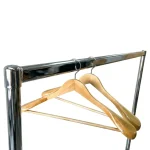 6ft Chrome Clothes Rail - Image 3