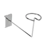 Meshwall Hat Display Arm – Chrome Cap Holder