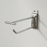 10" Slatwall Hook with Plastic Price Holder - Image 2